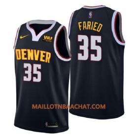 Maillot NBA Denver Nuggets Kenneth Faried 35 2018-2019 Nike Navy Swingman - Homme